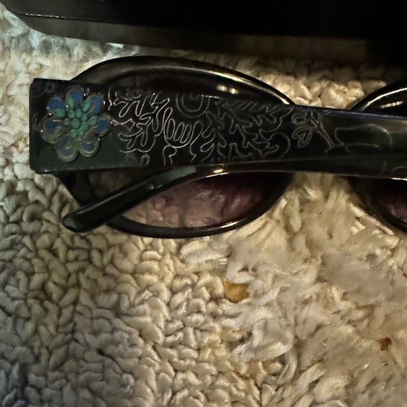 Vera Bradley Sunglasses Frames Colleen Blue Lagoon Navy Frame - Picture 2 of 7